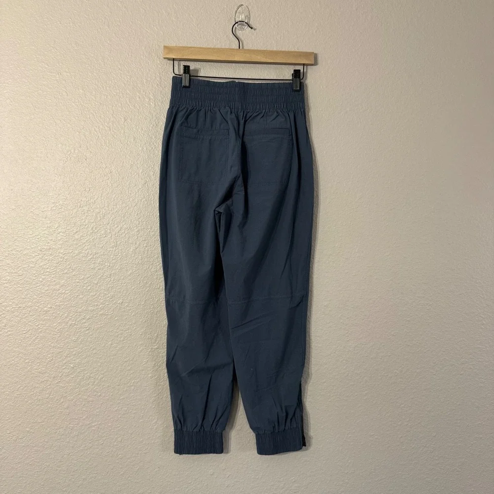 CALIA Women's Size XS Blue‎ High Rise Ankle Zip Joggers Pockets